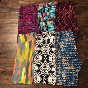 Pack of 6- lularoe leggings